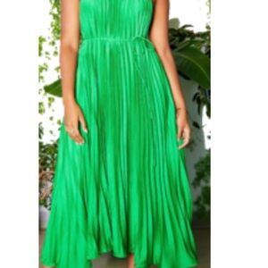Vibrant Green Dress